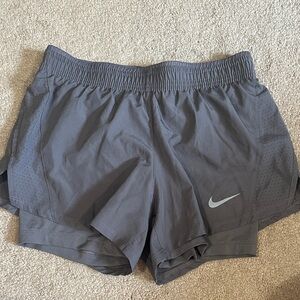 Nike Women's Charcoal Athletic Shorts